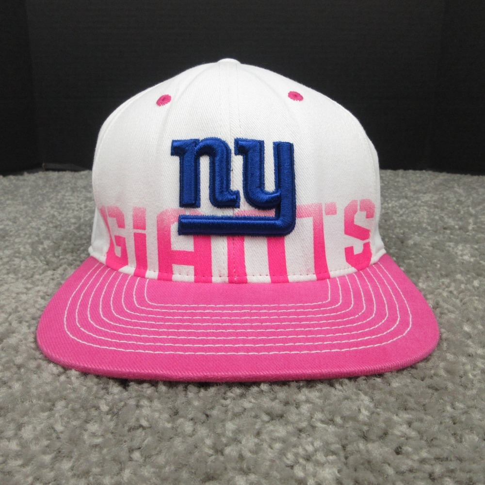 New York Giants Hat Cap Mens Fitted S Pink Reebok‎ On Field Breast Cancer NFL